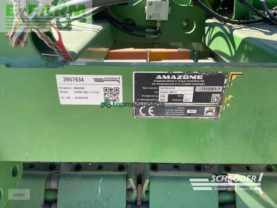 Grada de disco - Amazone - catros 5001-2 plus