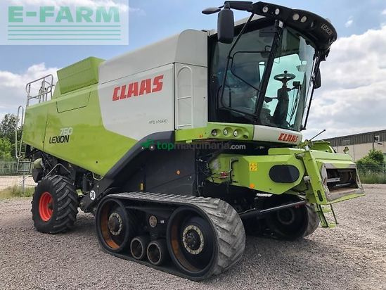 Cosechadora de Cereal - Claas - lexion 760 terra trac
