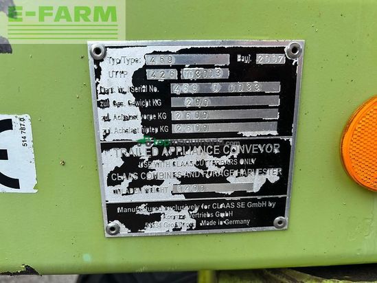 Cabezal - Claas - direct disc 520