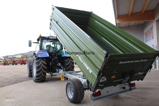 Volquet - Fliegl - einachs-dreiseitenkipper edk 60 fox