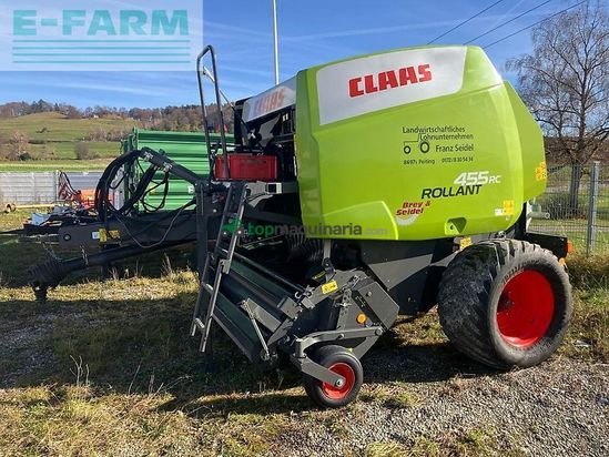 Empacadora gigant - Claas - rollant 455 rc