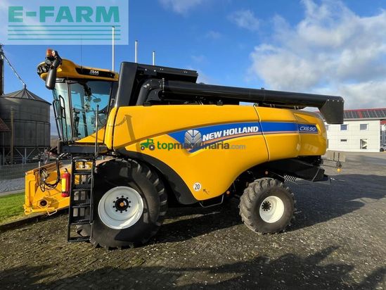 Cosechadora de Cereal - New Holland - cx 6.90 schüttler + 25ft sw + sww