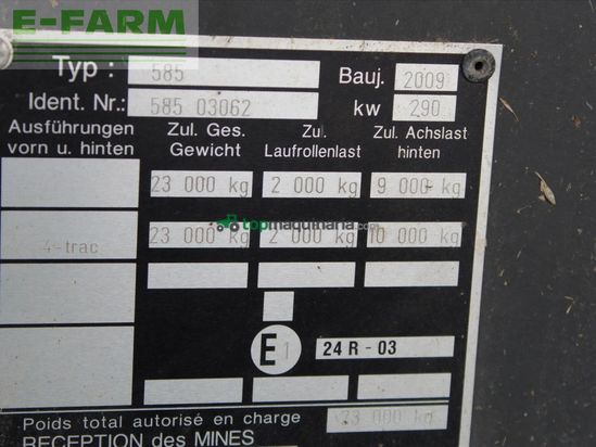 Cosechadora de Cereal - Claas - LEXION 570 TT