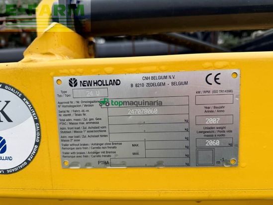 Cosechadora de Cereal - New Holland - cx 8070