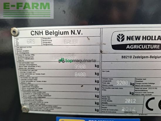 Empacadora gigant - New Holland - bb 9070