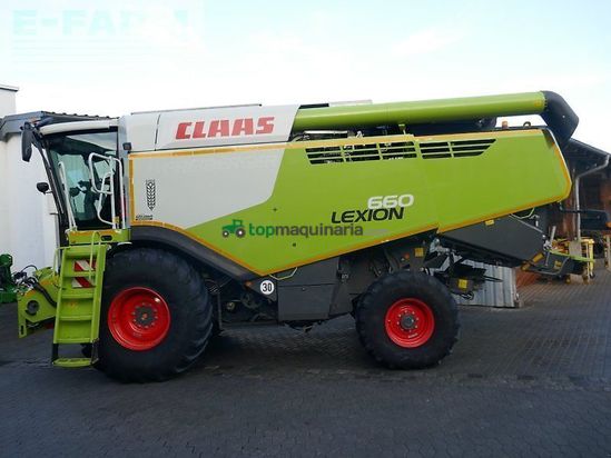 Cosechadora de Cereal - Claas - lexion 660