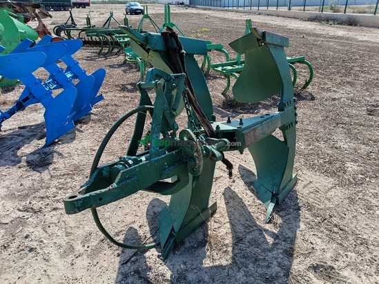Arado vertedera agrícola compacta de 2 cuerpos