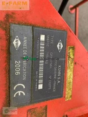 Henificador - Kuhn - gf8501mh