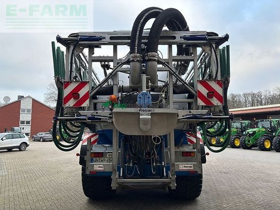 Tractor agrícola - Claas - xerion 4000 & kaweco schwanenhals tridem