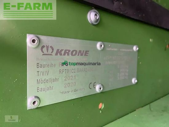 Empacadora gigant - Krone - comprima cf 155 xc