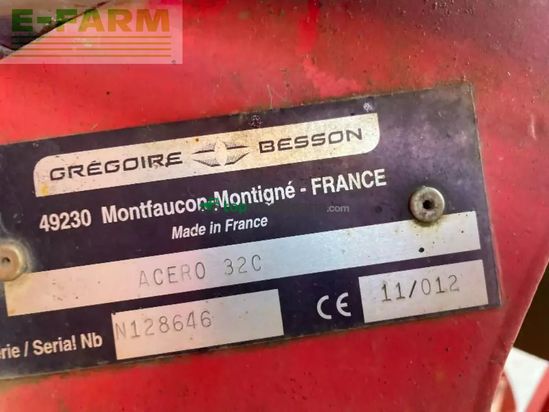 Grada de disco - Gregoire Besson - acerox32