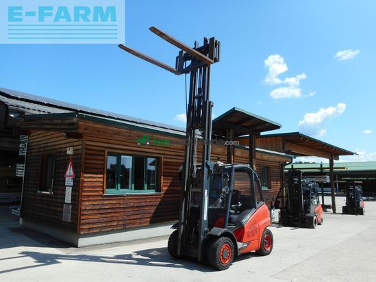 Elevadora - Linde - h40d triplex 4,52m + ss + halbkab.