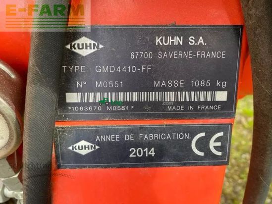 Cortacésped manual - Kuhn - gmd4410 ff