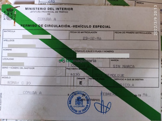 Cisterna - ROMAY C30