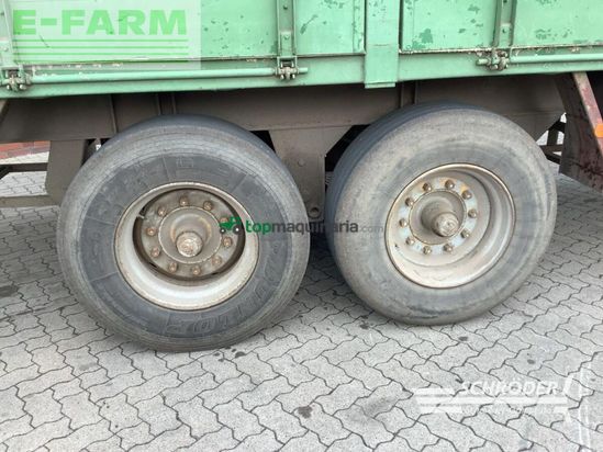 Remolqu agrícola -  - ackermann-frühauf 22t plattformwagen