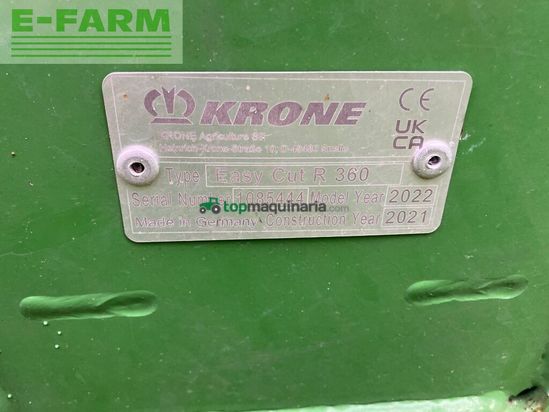Cortacésped manual - Krone - easy cut r 360