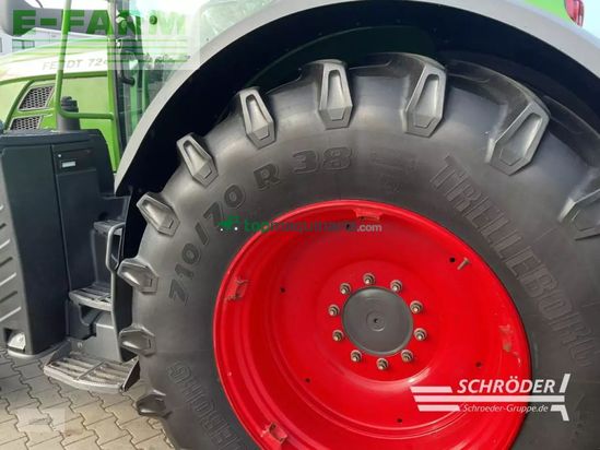 Tractor agrícola - Fendt - 724 vario s4 profi plus