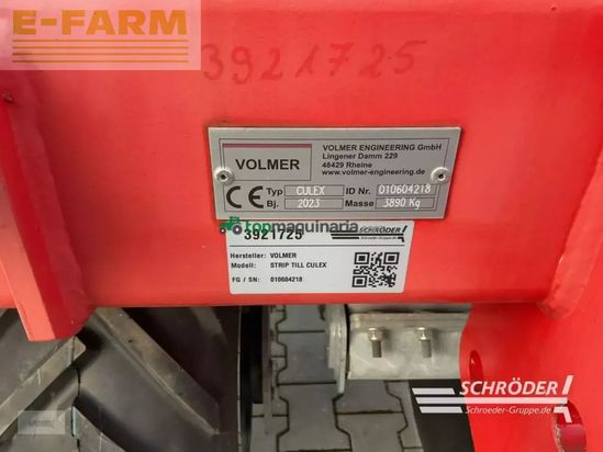 Esparcidor - Volmer - strip till culex | neu- / lagermaschine