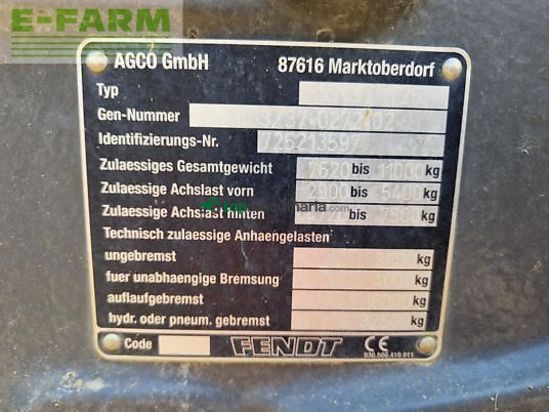Tractor agrícola - Fendt - 714 vario tms