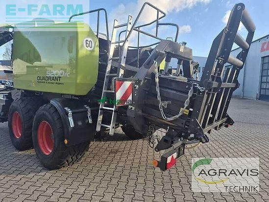 Empacadora gigant - Claas - quadrant 5200 evolution fc tandem