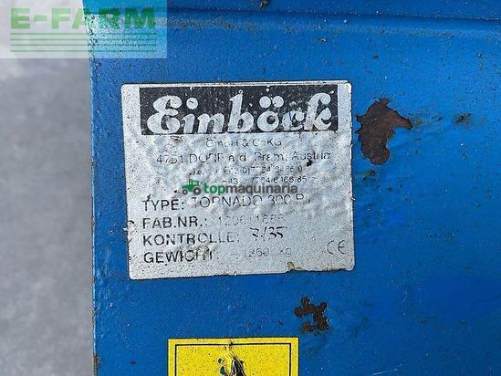 Cultivador - Einböck - tornado 300 rt
