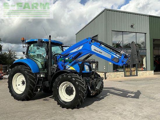 Tractor agrícola - New Holland - t6080 tractor (st27316)