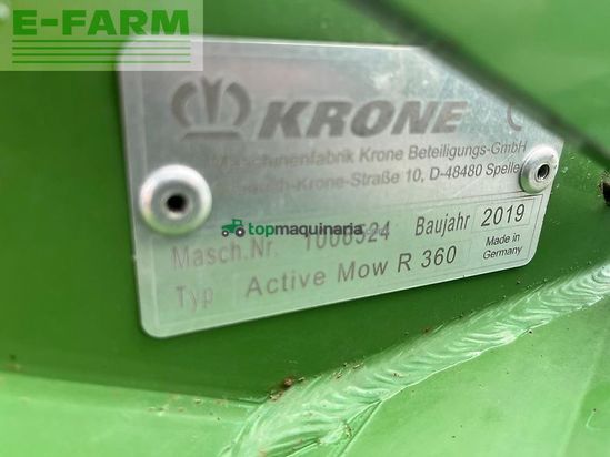 Cortacésped manual - Krone - active mow r 360