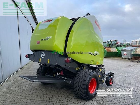 Empacadora gigant - Claas - variant 485 rc