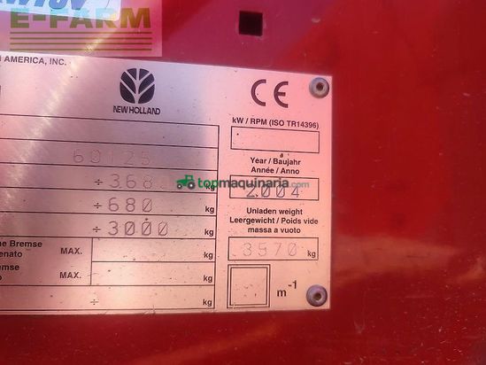 Empacadora gigant - New Holland - br 750
