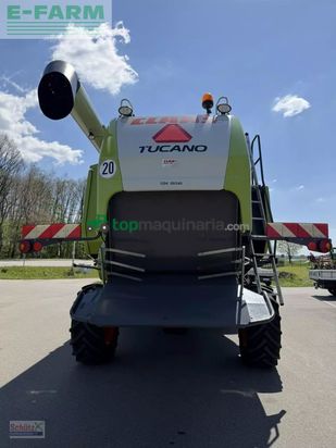 Cosechadora de Cereal - Claas - tucano 430 3d obenentleerung v560 top