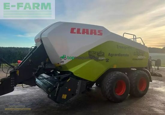 Empacadora gigant - Claas - quadrant 3200 fc t