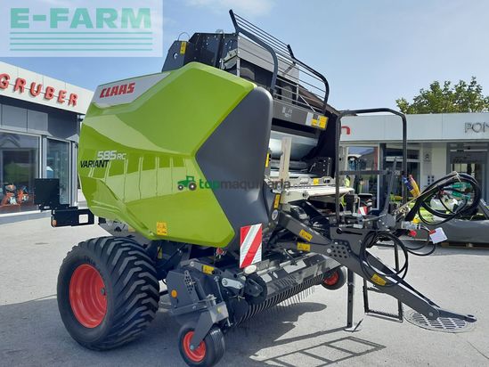 Empacadora gigant - Claas - variant 585 rc