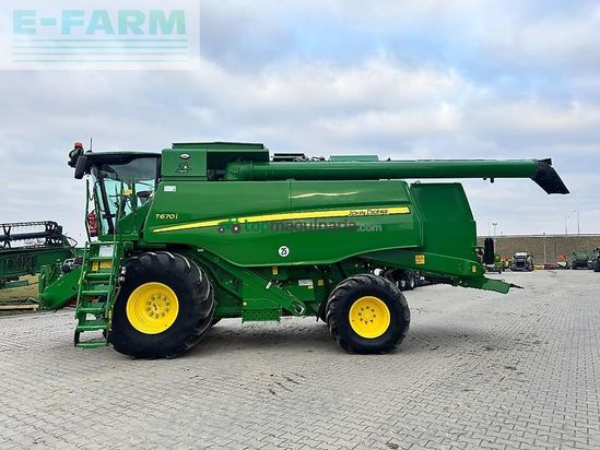 Cosechadora de Cereal - John Deere - t670i + 725x
