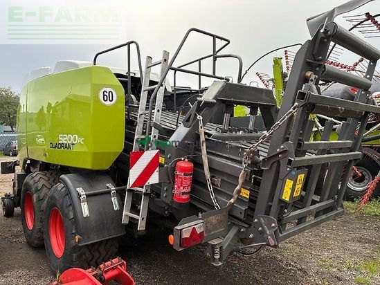 Empacadora gigant - Claas - quadrant 5200 fc