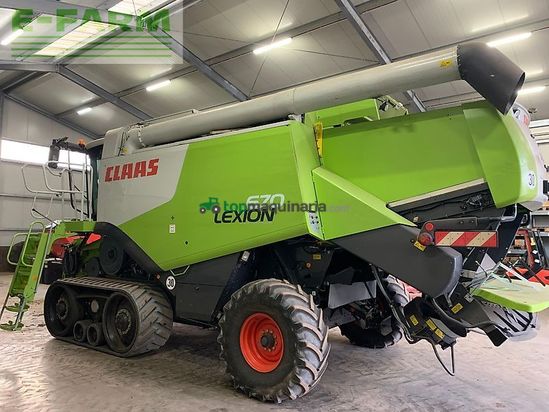Cosechadora de Cereal - Claas - lexion 670 terra trac