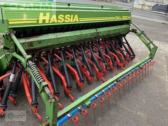 Combinado de siembra - Hassia - dkl-300/2s auf rabe pke 300
