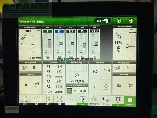 Tractor agrícola - John Deere - 6155r