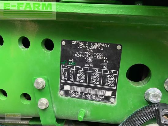 Tractor agrícola - John Deere - 6r175 *garantieverlängerung*