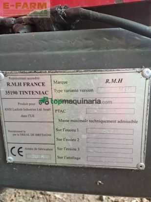 Remolqu esparcidor - Rmh - mixell 161