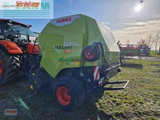 Empacadora gigant - Claas - rollant 520 rc