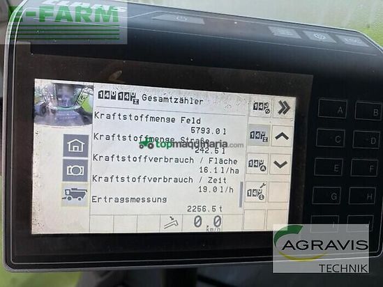 Cosechadora de Cereal - Claas - evion 450 maxi + sw v500