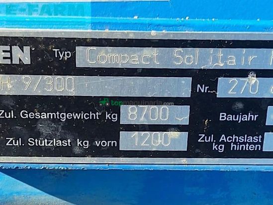 Sembradora - Lemken - compact solitair 9/300