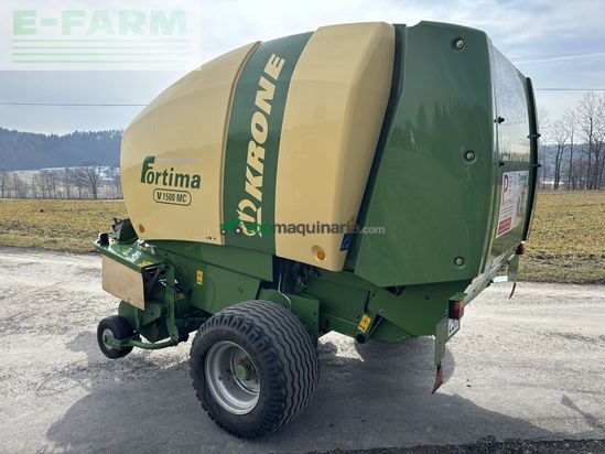 Empacadora gigant - Krone - fortima v1500mc