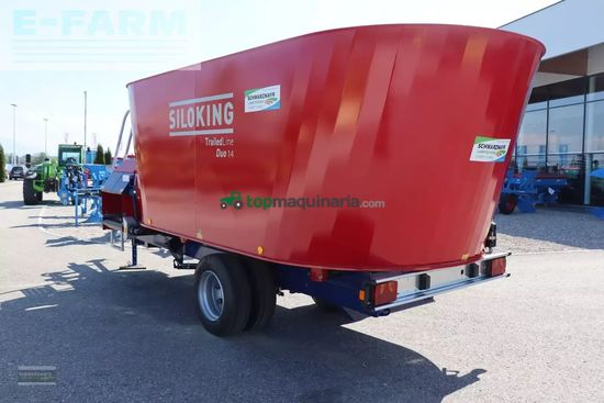 Remolqu esparcidor - Siloking - duo 14m³t classic