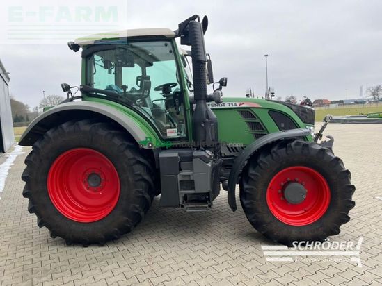 Tractor agrícola - Fendt - 714 vario scr | chcnav gps