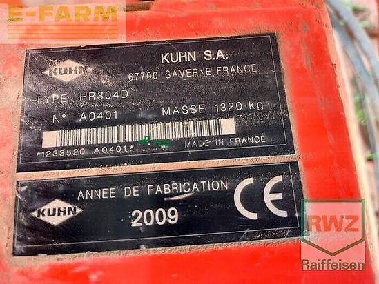 Grada rotativa - Kuhn - integ2-3m / hr304d