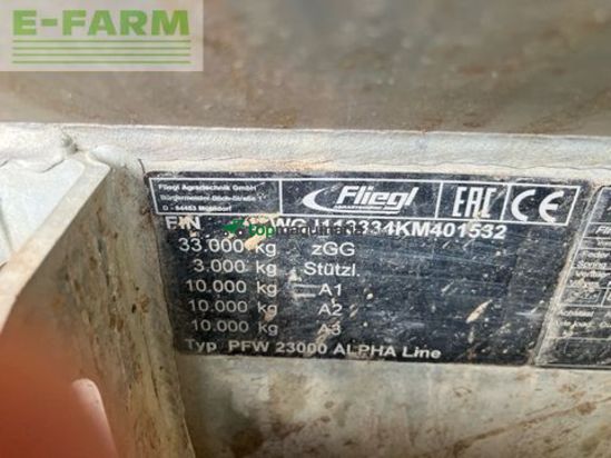 Cisterna - Fliegl - pfw 23000 alpha line - im kundenauftrag !