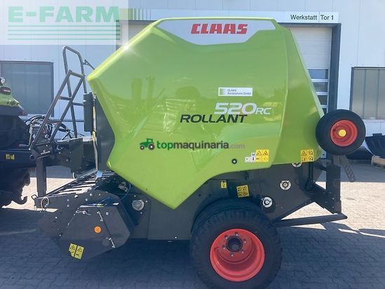 Empacadora gigant - Claas - rollant 520 rc