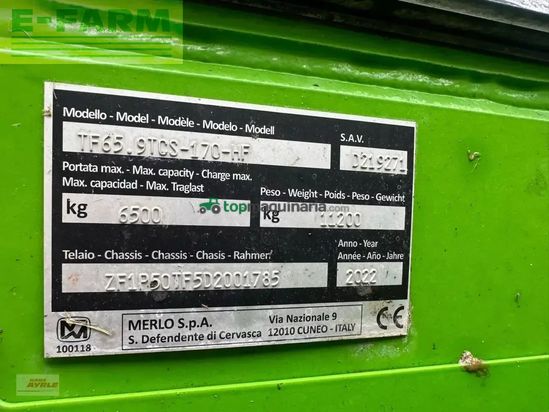 Telescopica - Merlo - tf 65.9 t-170 20km/h