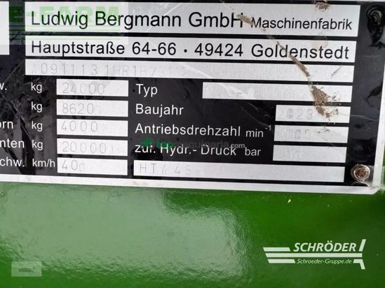 Cinta transportadora de forraje - Bergmann - htw 45 s